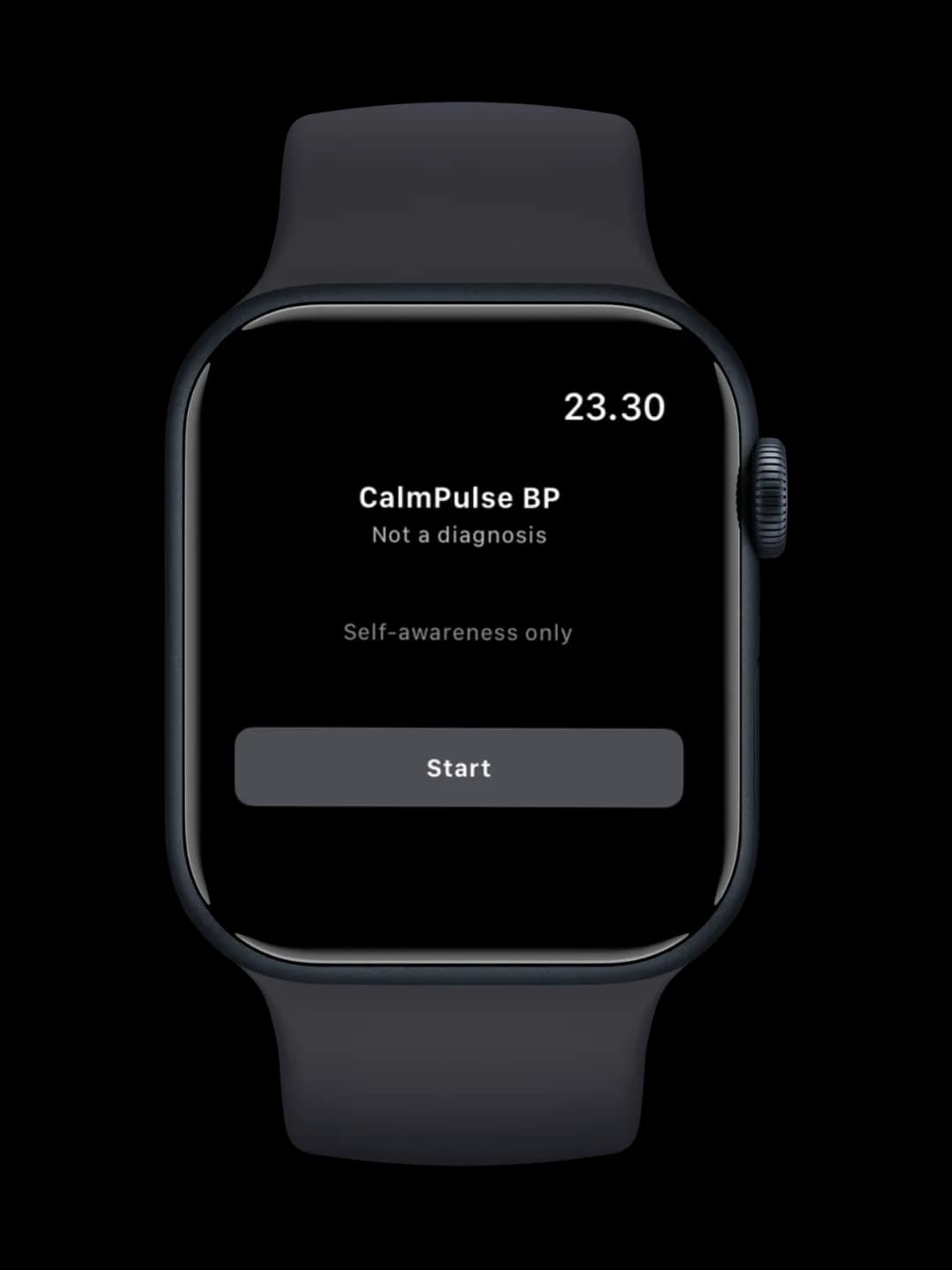 CalmPulse BP (Apple Watch) mockup 1